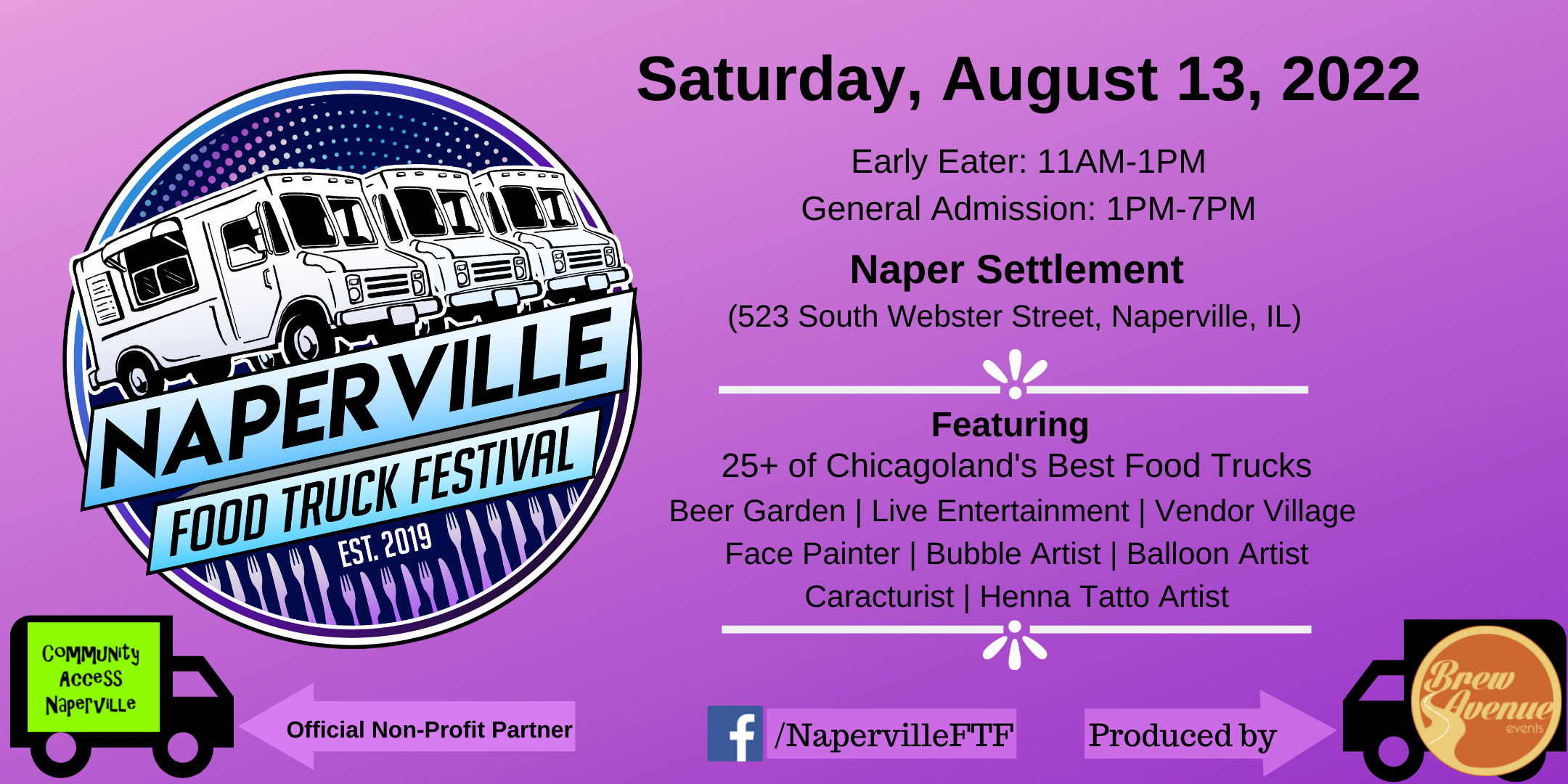 Naperville Food Truck Festival Event Directory